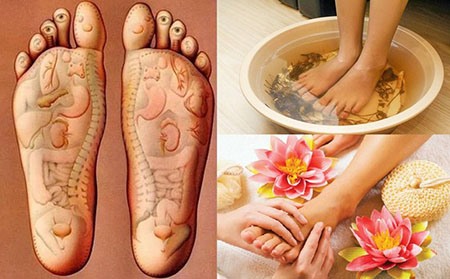 Lợi ích sức khỏe khi massage chân